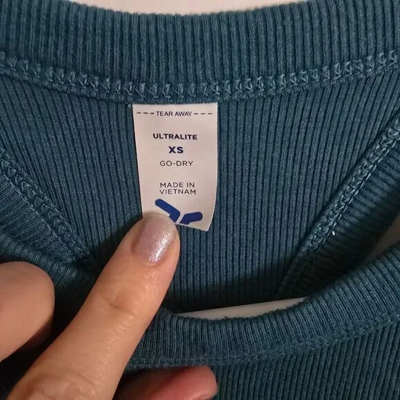 Ultralite Womens Go-Dry Racerback Tank - Size XS - Picture 3 of 9